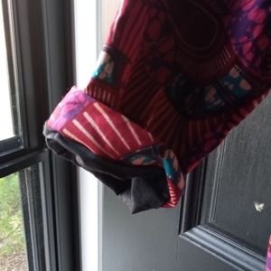 Hand made shirt medium pink multi colored